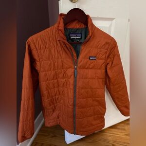 Patagonia Boys Nano Puff Jacket Size Large (12)